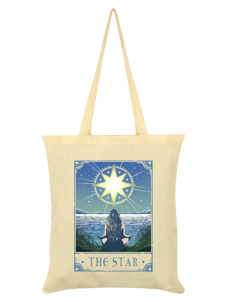 Deadly Tarot Awakening - The Star Cream Tote Bag