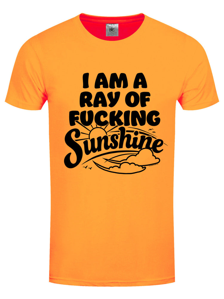 I Am A Ray Of Fucking Sunshine Men's Apricot T-Shirt