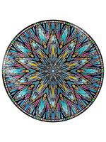 Stained Glass Mandala Circular Chopping Board