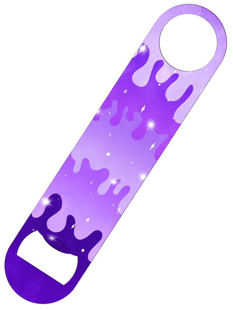 Purple Galaxy Drip Bar Blade Bottle Opener