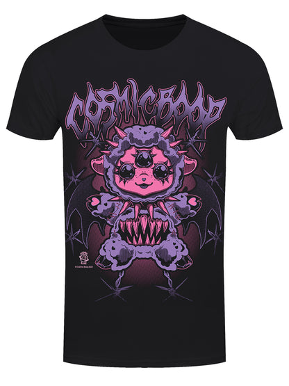 Cosmic Boop Cute Aggression Men's Black T-Shirt