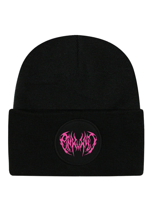 Pinku Kult Initiate Black Beanie