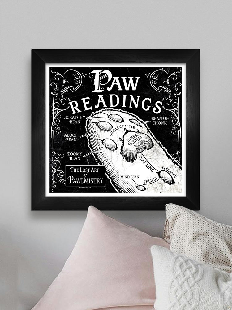 Paw Readings Framed Print