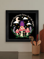 Forest Friends Curious Creatures Framed Print