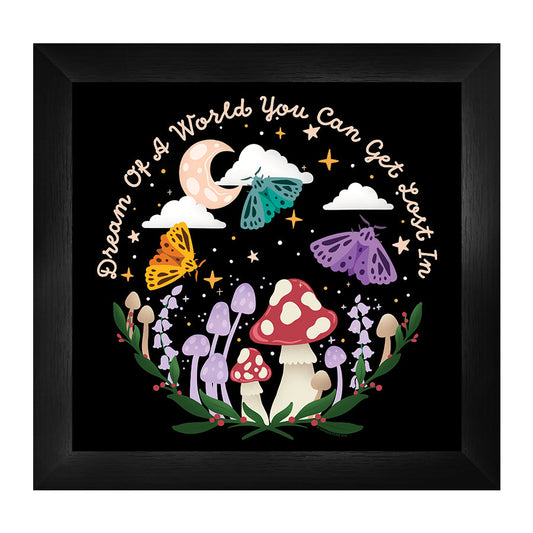 Forest Friends A World You Can Get Lost In Framed Print