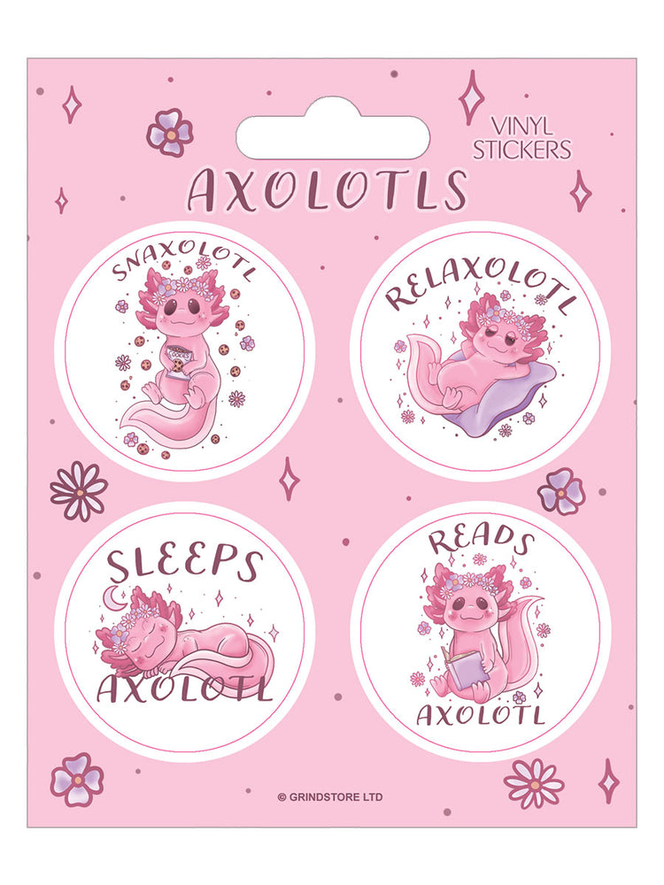 Axolotls Sticker Set