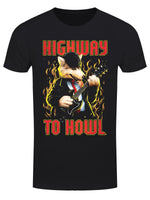 Playlist Pets Highway To Howl Men's Black T-Shirt