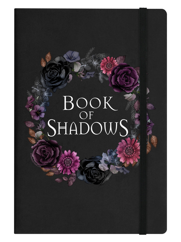 Book Of Shadows Black A5 Hard Cover Notebook