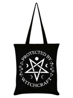 Protected By Witchcraft Black Tote Bag