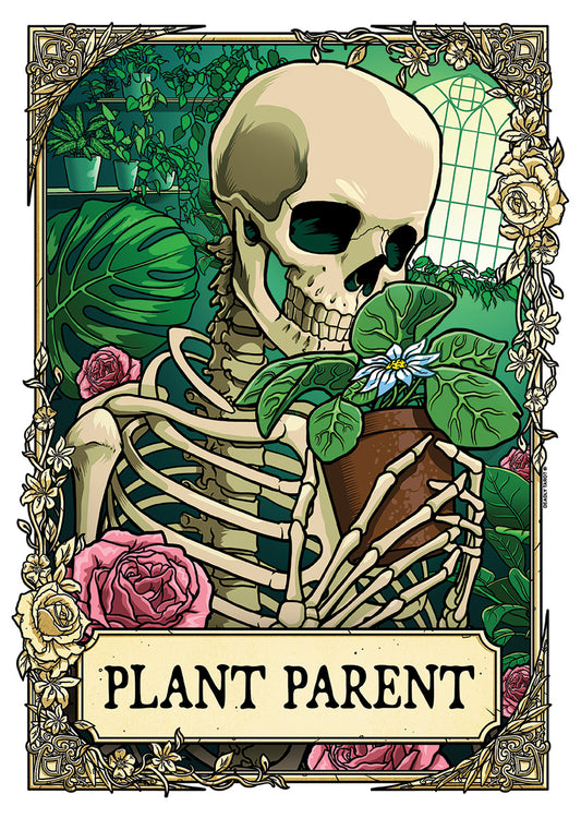 Deadly Tarot RIP - The Plant Parent Mini Poster