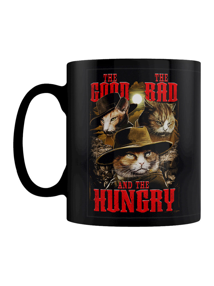 Horror Cats The Good, The Bad & The Hungry Black Mug