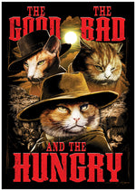 Horror Cats The Good, The Bad & The Hungry Mini Poster