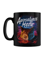 Horror Cats Apocalypse Meow Black Mug