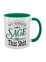 Not Enough Sage For This Shit Green Inner 2-Tone Mug