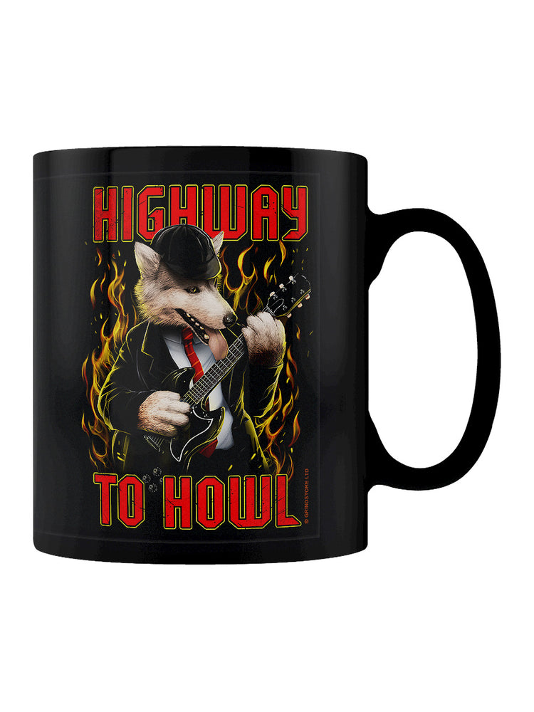 Playlist Pets Highway To Howl Black Mug