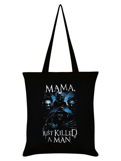 Mama, Just Killed A Man Black Tote Bag