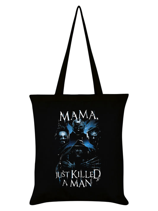 Mama, Just Killed A Man Black Tote Bag