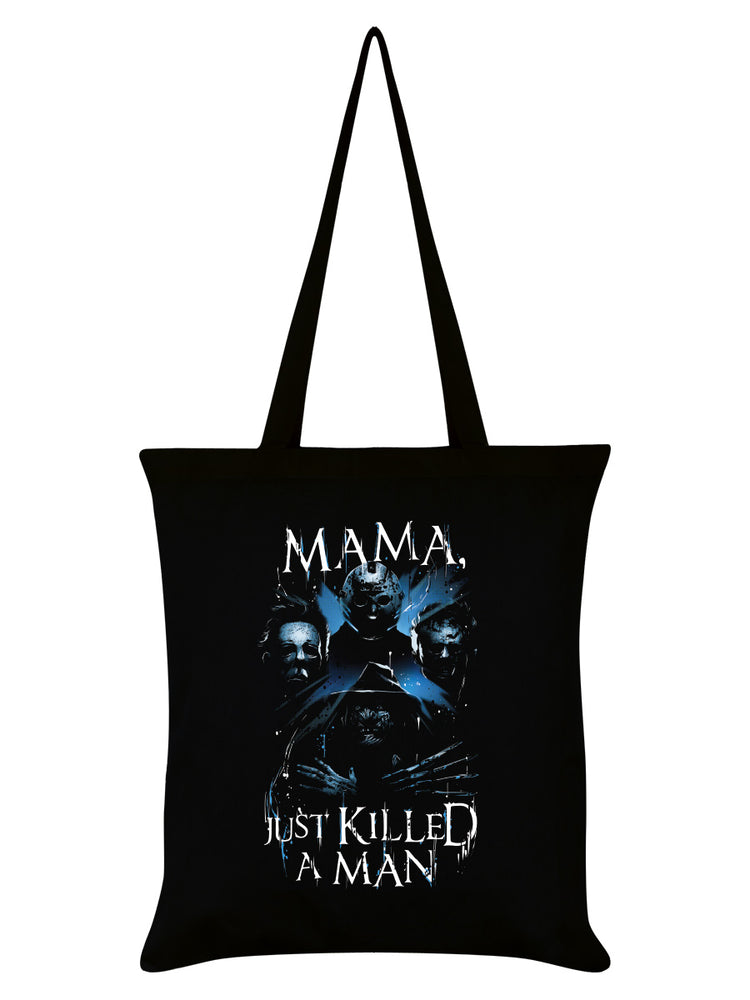 Mama, Just Killed A Man Black Tote Bag