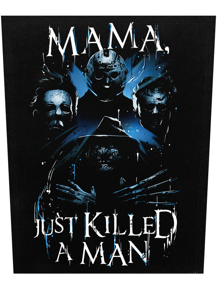 Mama, Just Killed A Man Back Patch