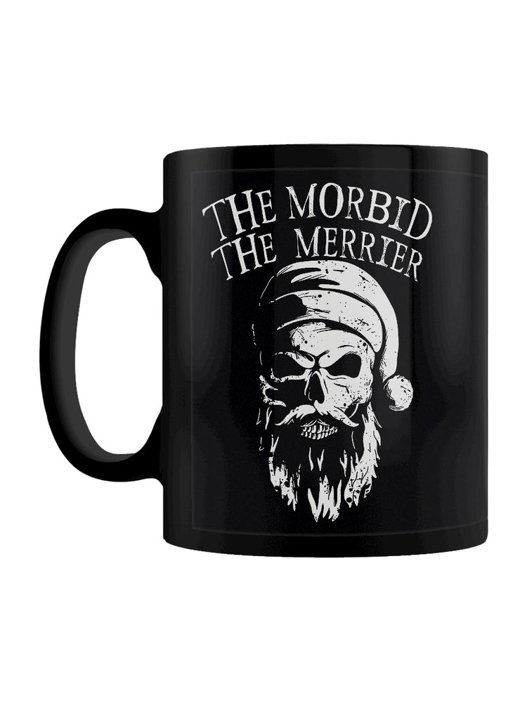 The Morbid The Merrier Skull Black Mug