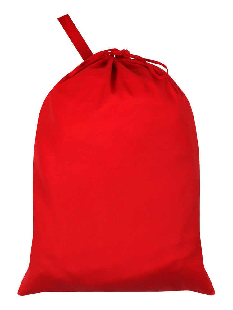 Chris-mush Time! Mushroom Red Santa Sack