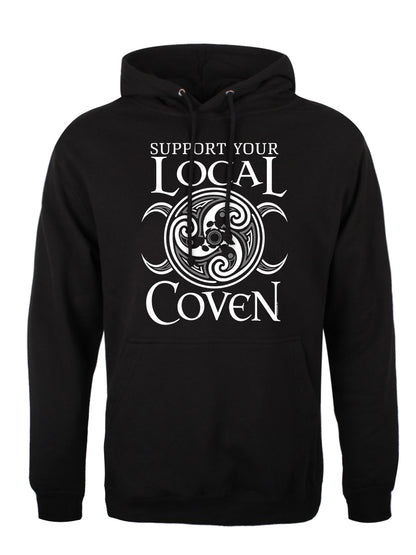 Support Your Local Coven Men's Black Hoodie