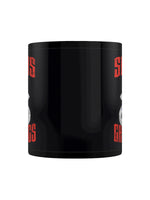 Satans Greetings Black Mug