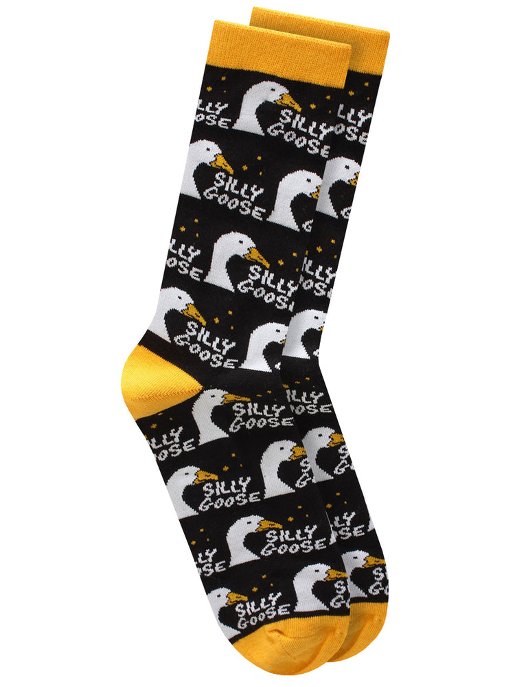 Twisted Soles Silly Goose Adult Socks - Size Options