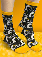 Twisted Soles Silly Goose Adult Socks - Size Options