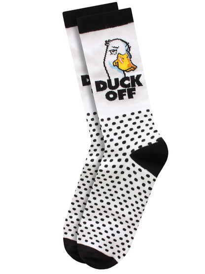 Twisted Soles Duck Off Novelty Adult Socks - 1 Pair