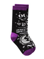 Twisted Soles Ouija Adult Socks Size UK 3-7