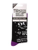 Twisted Soles Ouija Adult Socks Size UK 3-7