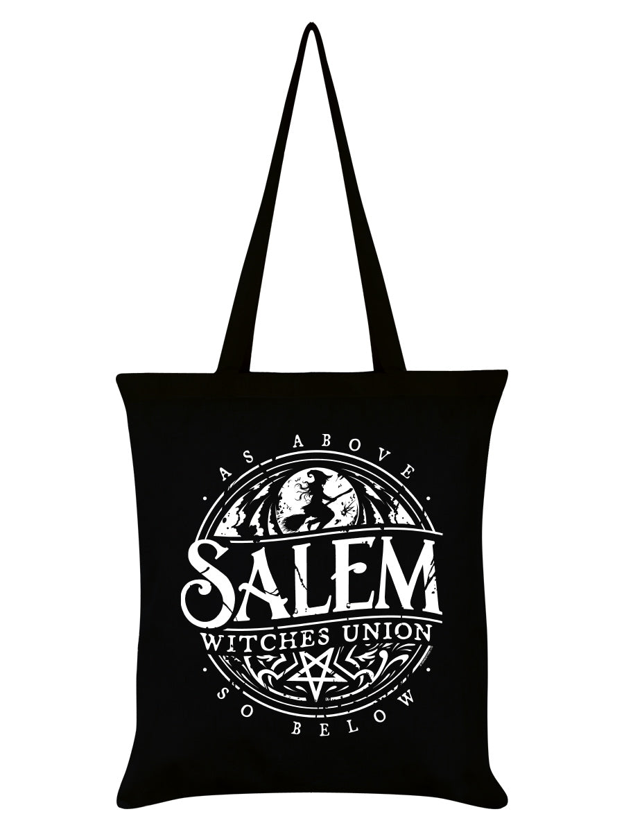 Salem Witches Union Black Tote Bag