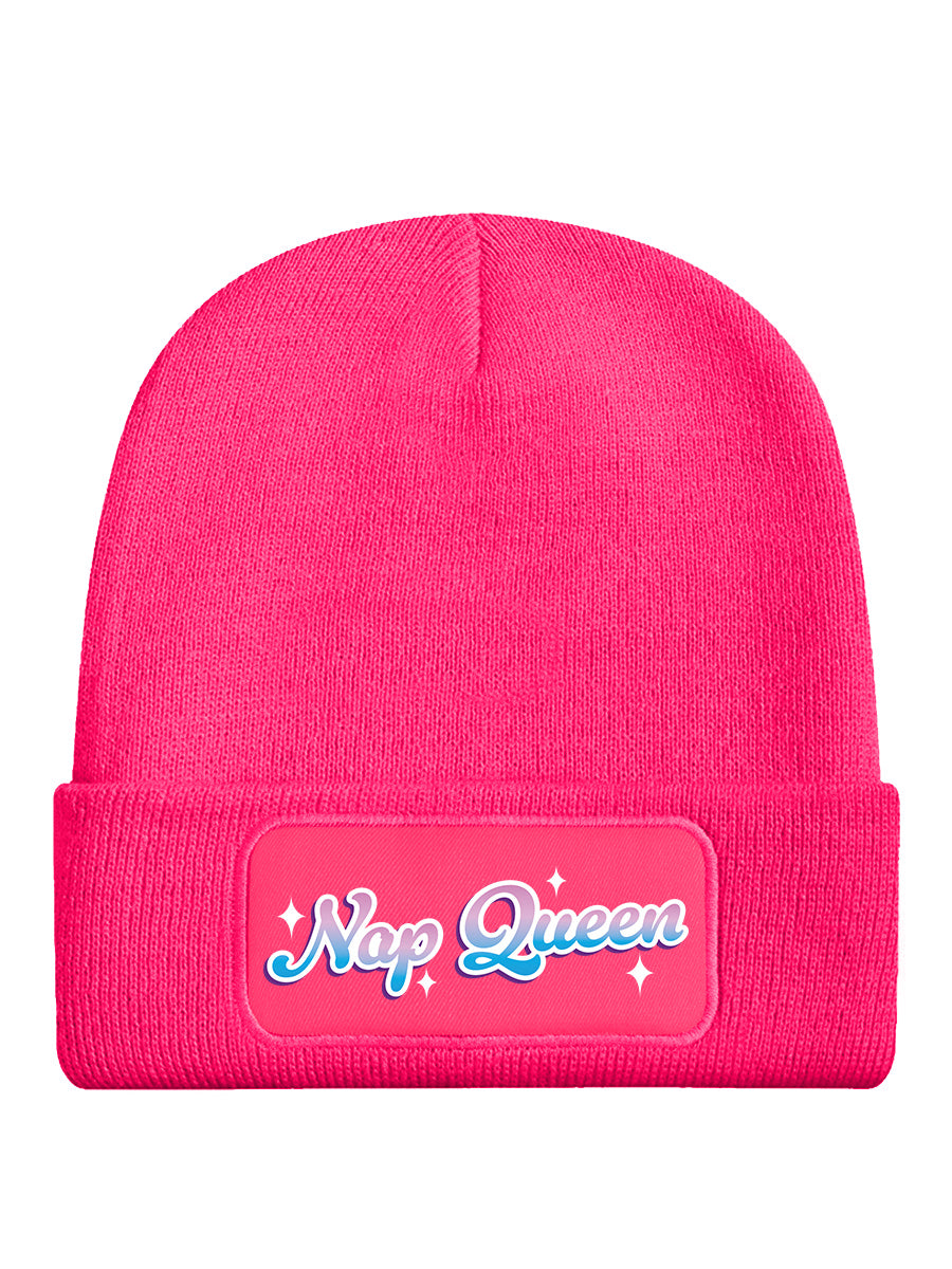 Nap Queen Pink Beanie