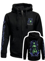 Requiem Collective Halle Black Zipped Premium Hoodie