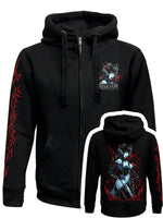 Requiem Collective Ruby Black Zipped Premium Hoodie