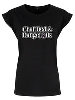 Charmed & Dangerous Ladies Black Premium T-Shirt