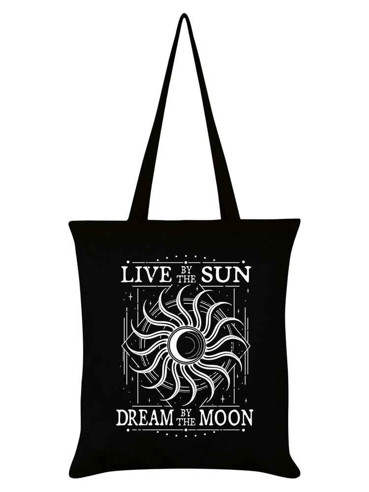 Live By The Sun Black Tote Bag