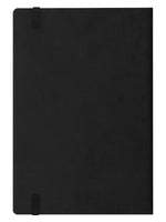 Live By The Sun Black A5 Hard Cover Notebook