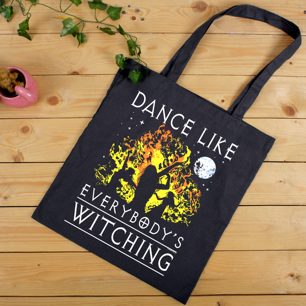 Dance Like Everybody's Witching Black Tote Bag