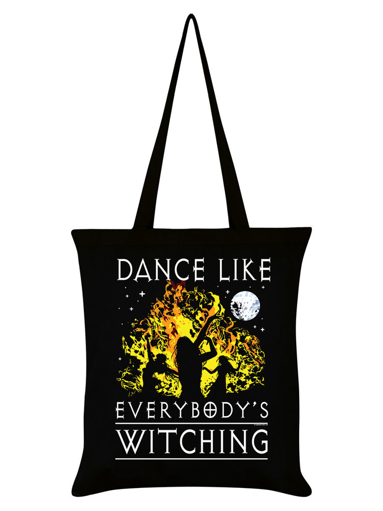 Dance Like Everybody's Witching Black Tote Bag