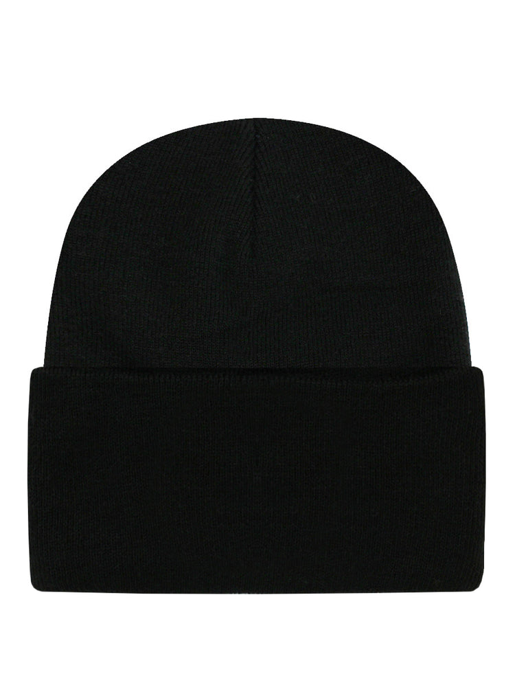 Kitten Yin and Yang Black Beanie