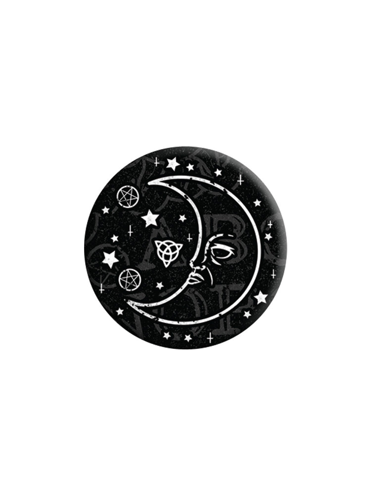 Ouija Moon Badge