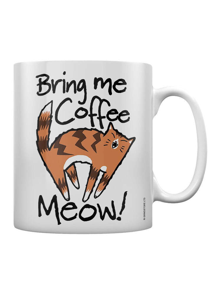 Bring Me Coffee Meow! Mug