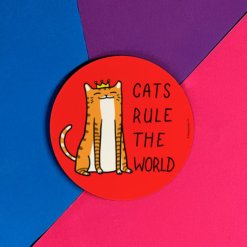 Cats Rule The World Coaster