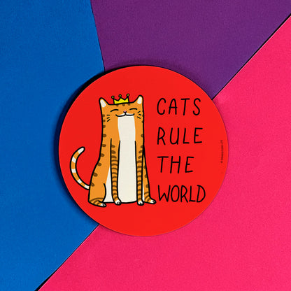 Cats Rule The World Coaster