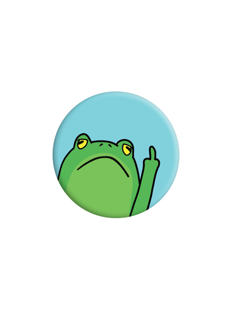 Frog Off Frog Off Badge – Buy at Stubbs Mugs