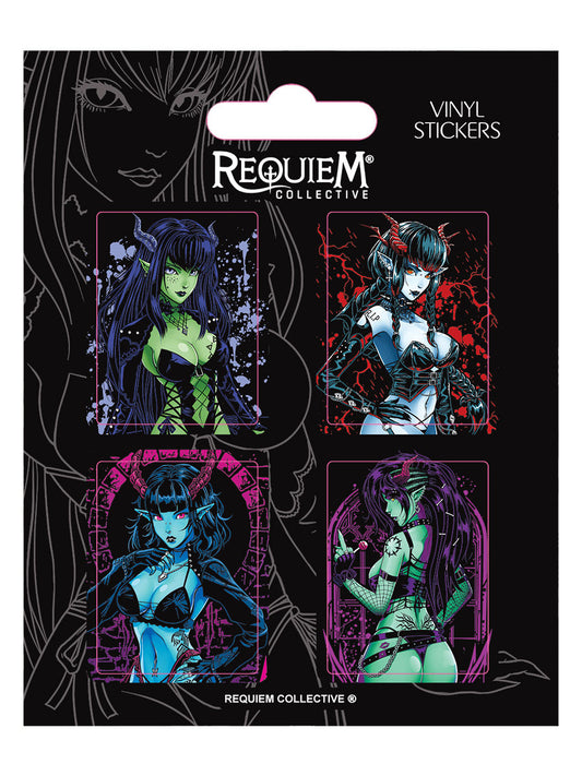 Requiem Collective Vinyl Sticker Set