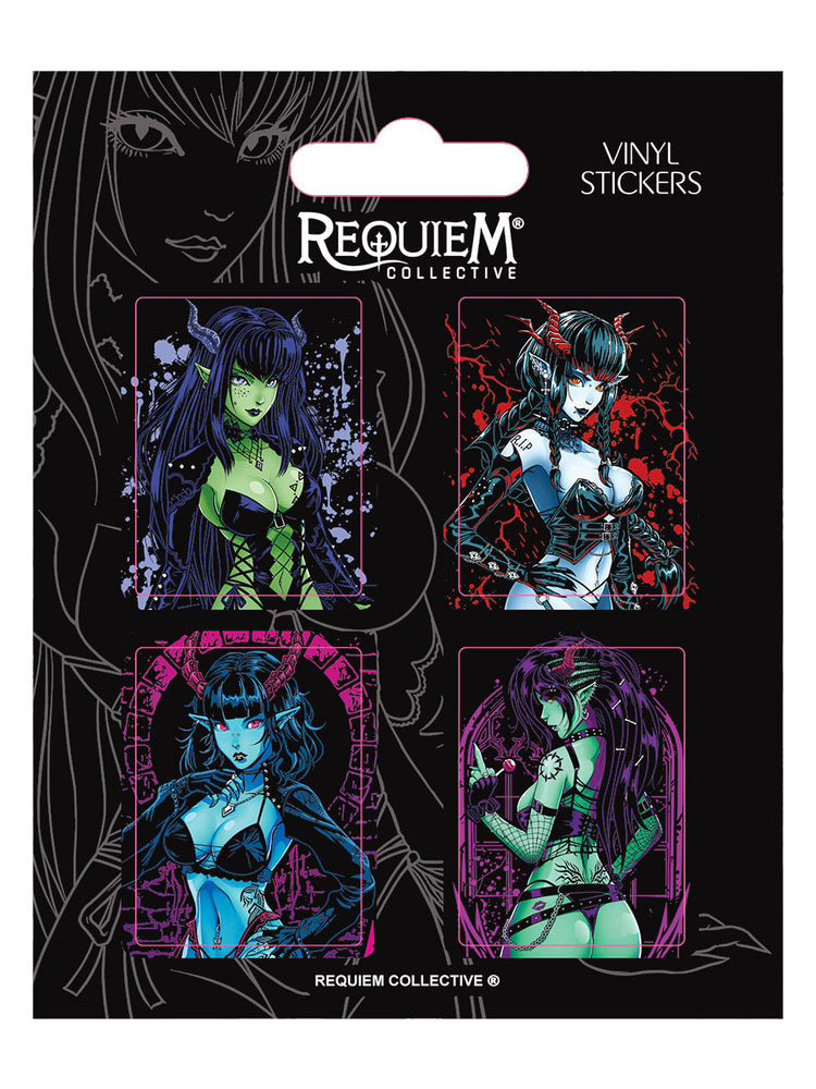 Requiem Collective Vinyl Sticker Set