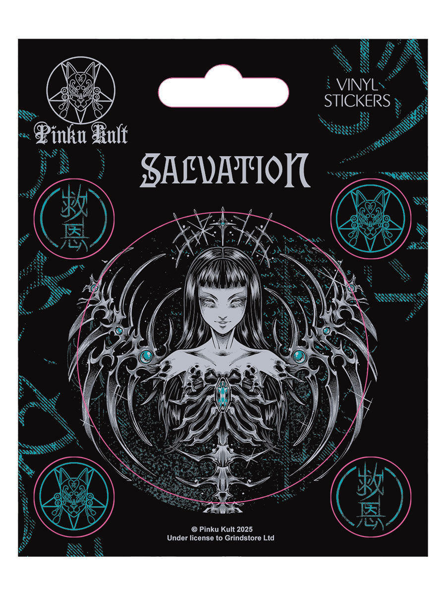Pinku Kult Salvation Vinyl Sticker Set
